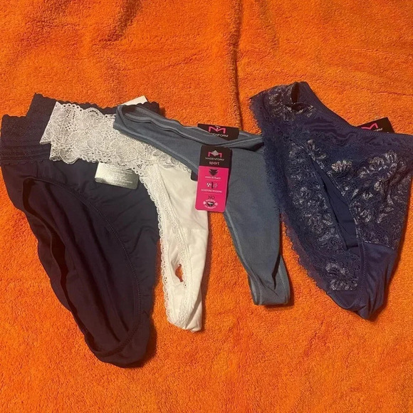 Warners & Maidenform Panties 4 Pair XL Size 8 - Picture 3 of 14